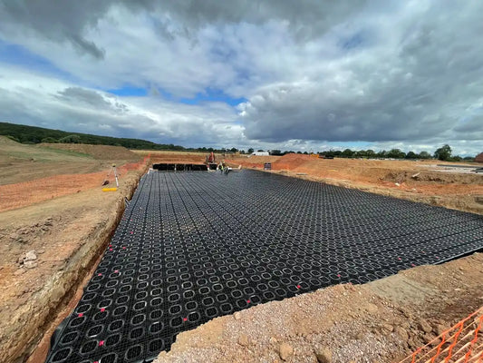 Stormwater attenuation tank