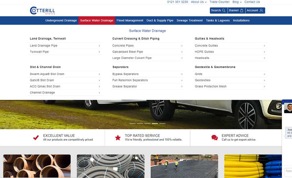 Improvements to your customer experience