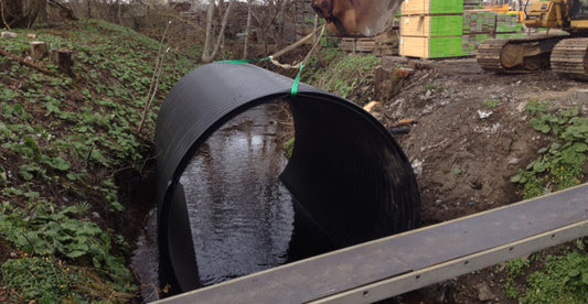 Top tips for installing a culvert pipe