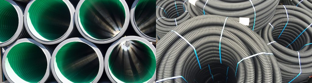 Which to use – Land Drainage Coil or Twinwall Pipe?