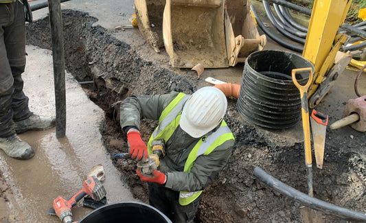 Replacement of a Sewage System That Had Gone Wrong