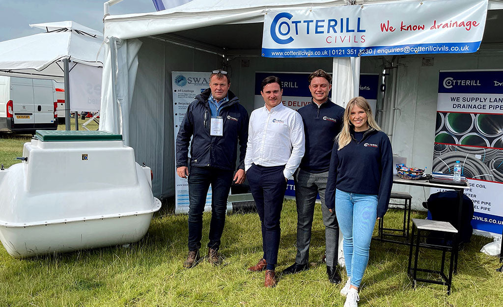 Land Drainage Hub success at Cereals 2021 - Cotterills
