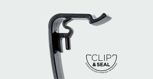 What are the benefits of CLIP & SEAL on Brett Martin guttering?