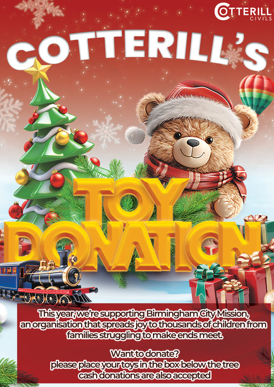 Join Us in Spreading Joy This Christmas: Cotterill's Toy Appeal 2024