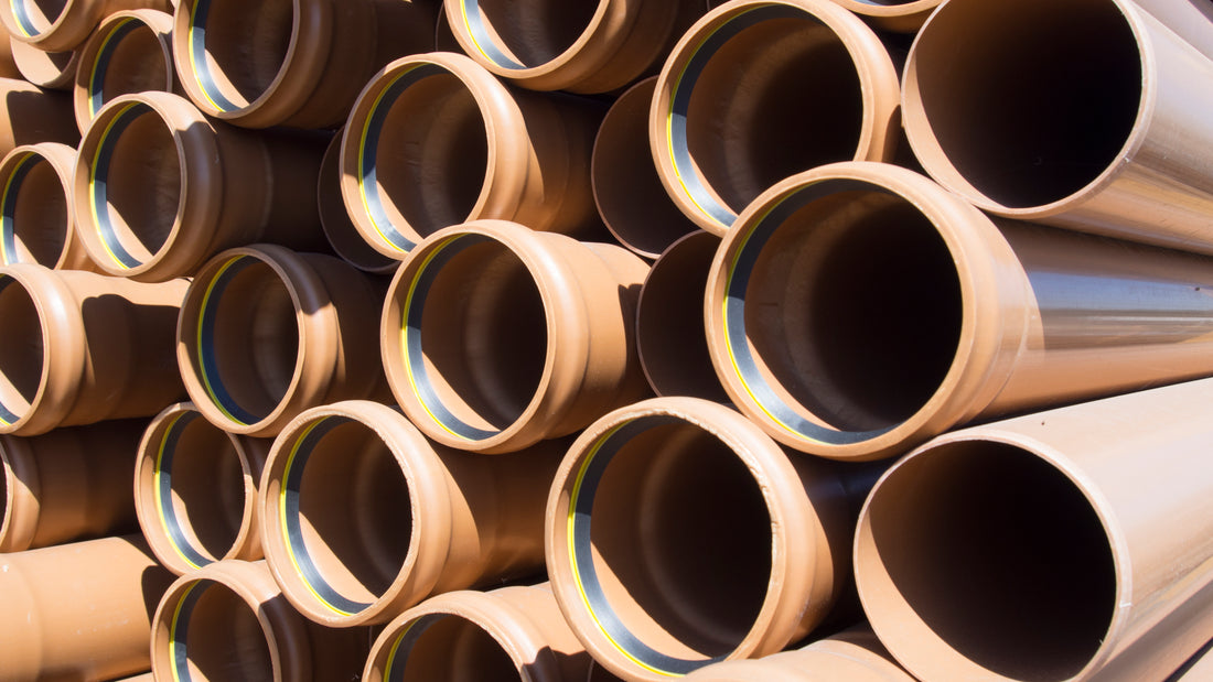 Why is plastic pipe a great alternative to clay sewer pipe?