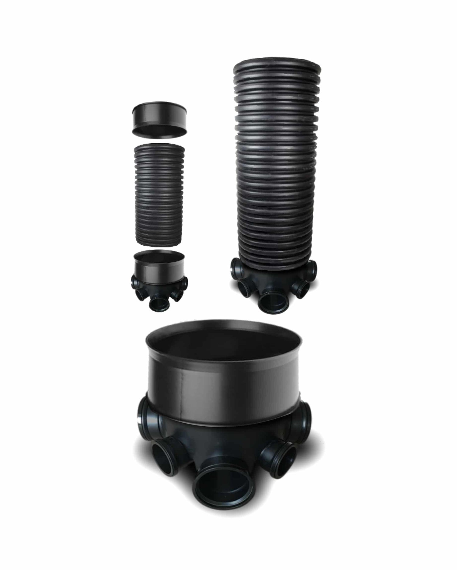 Inspection chambers for sewer pipe (en1401)