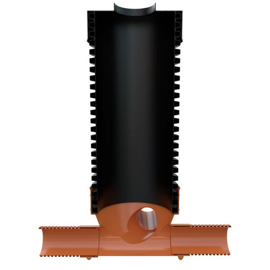 Accesso TRIO 600mm inspection chamber for 225mm twinwall pipes, designed for efficient inspection and maintenance in drainage systems.
