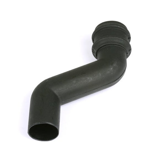 Cascade Cast Iron Style 68mm Round Downpipe Offset - 150mm