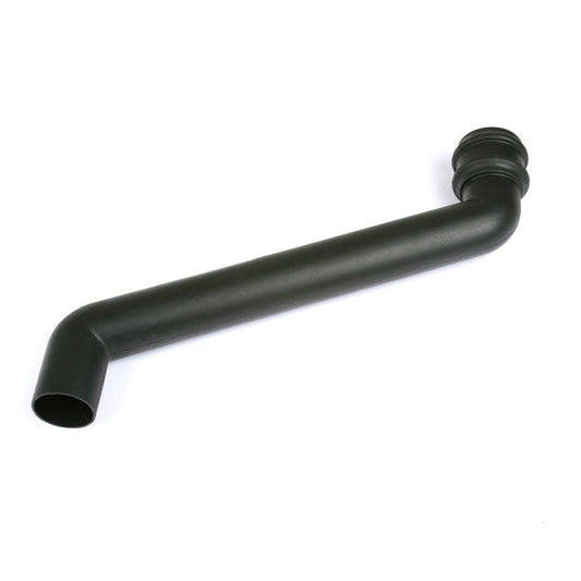 Cascade Cast Iron Style 68mm Round Downpipe Offset - 455mm