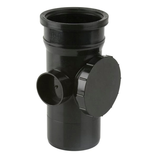 uPVC 110mm Downpipe Single Socket Access Pipe