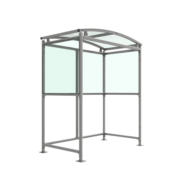 The Burbank Smoking Shelter is ideal for providing a designated smoking area in a wide number of applications. It is free-standing and open fronted, designed to be assembled on site.

Made from galvanised mild steel, this smoking shelter is complete with a 4mm UV stabilised PETG roof. All with 2m width.

Suitable for:

Workplaces
Public buildings
Transportation hubs
Hotels