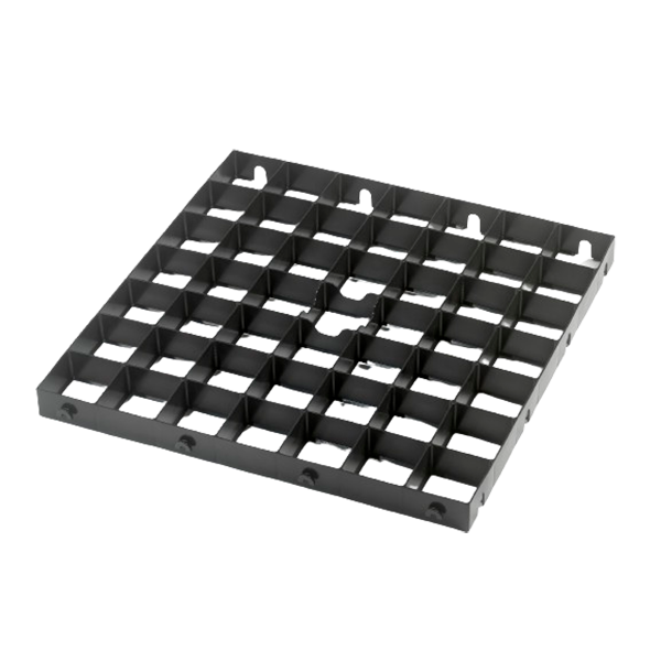 PolyGrid grids are designed to provide ground reinforcement for a range of traffic duties. PolyGrid for pedestrian are light-duty and easy to use.
 
 All quality systems and inspection procedures comply
 with BS EN ISO 9001: 2015 (Certificate No: FM 01420).
 
 4.35 grid units per m2.