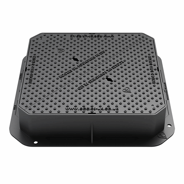 Introducing the MaxiGrip range of ductile iron covers by Eccles, providing the ideal solution for underground drainage projects where durability, safety, and longevity are key requirements. Manufactured from robust ductile iron, this manhole cover is designed for a highly reliable performance where cars and lorries have access.

Offering a D400 load bearing capacity, this double triangular ductile iron cover can withstand up to 40 tonnes and offers Smartgrip technology for additional stability.