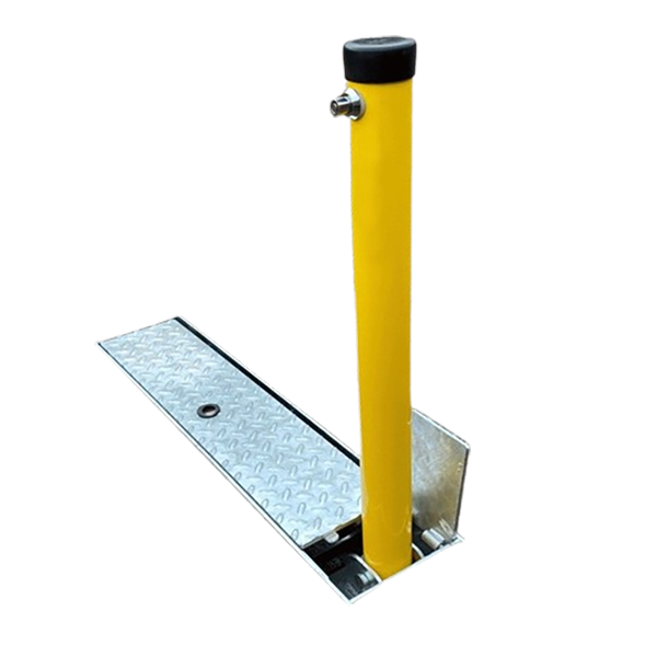Stealth Parking Post (Galvanised and Yellow)