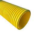 Twinwall Ducting (Yellow/Gas) - 225/266mm x 6m