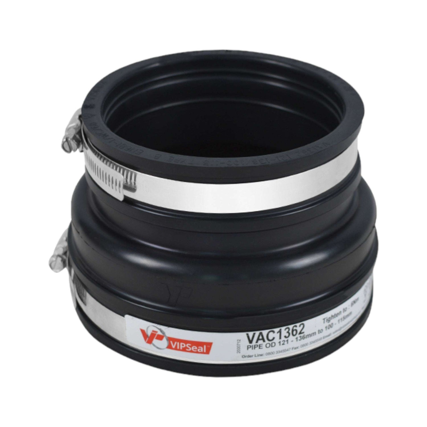 Flexible Coupling 121-136mm / 110-115mm