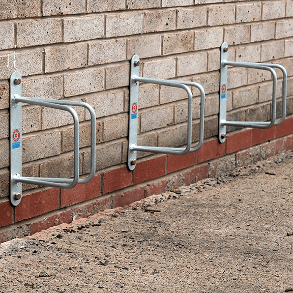 Cycle Hold Rails Wall Mounted Cycle Rack – Cotterill Civils