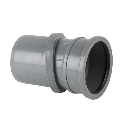 0°-30° Adjustable Single Socket uPVC 110mm Downpipe Bend