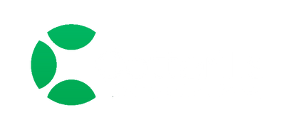 Logo of Cotterills with green leaves and white text on a black background