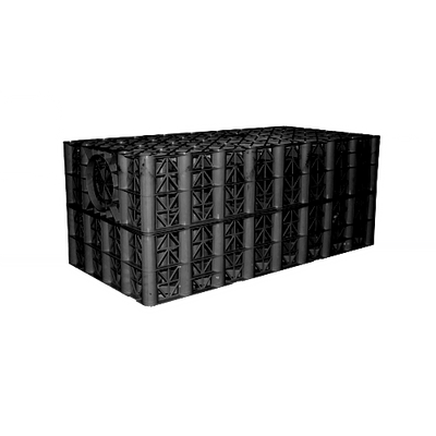 Polystorm 61 Tonne Polypipe Soakaway Crate - 1m x 0.5m x 0.4m (190 Litres/0.2m3 Per Crate)