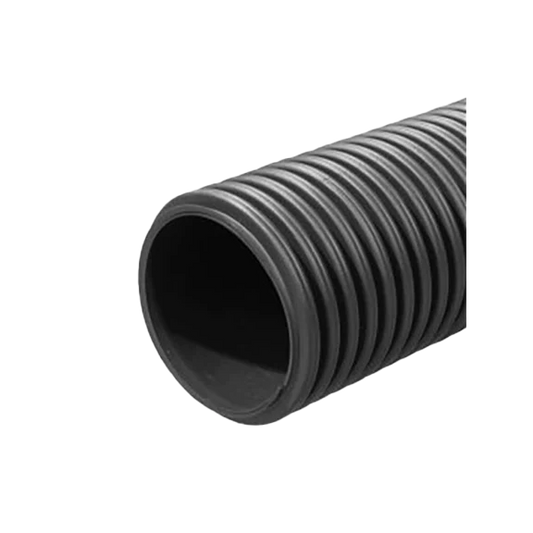 750mm Unperforated Twinwall Pipe, Socketed & includes seal (6m)
