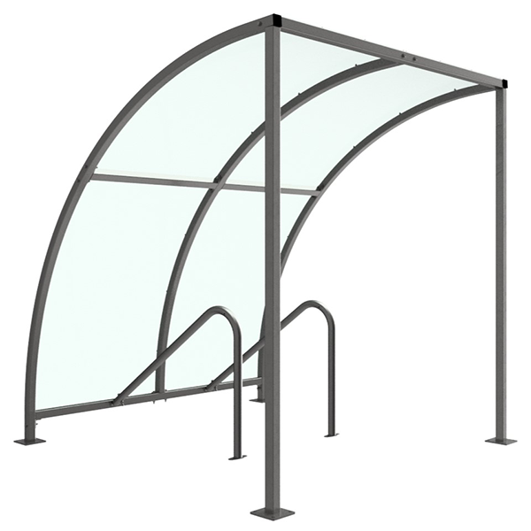 VS1 Bicycle Shelter (PETG roof)