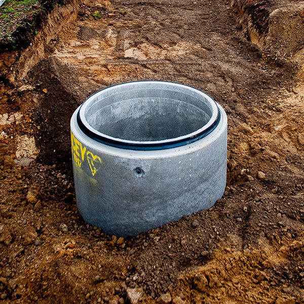 1200mm x 250mm depth Watertight Concrete Manhole Rings (DN1200 ...