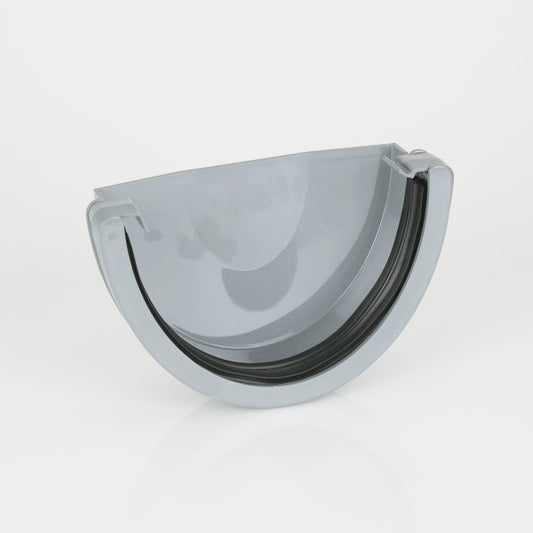 Deepstyle 115mm uPVC Gutter External Stopend