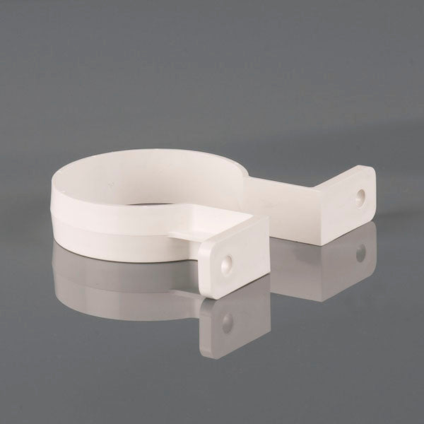 High-Capacity 68mm uPVC Round Downpipe Bracket