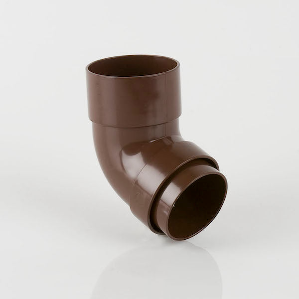 112½° Offset uPVC 68mm Downpipe Bend