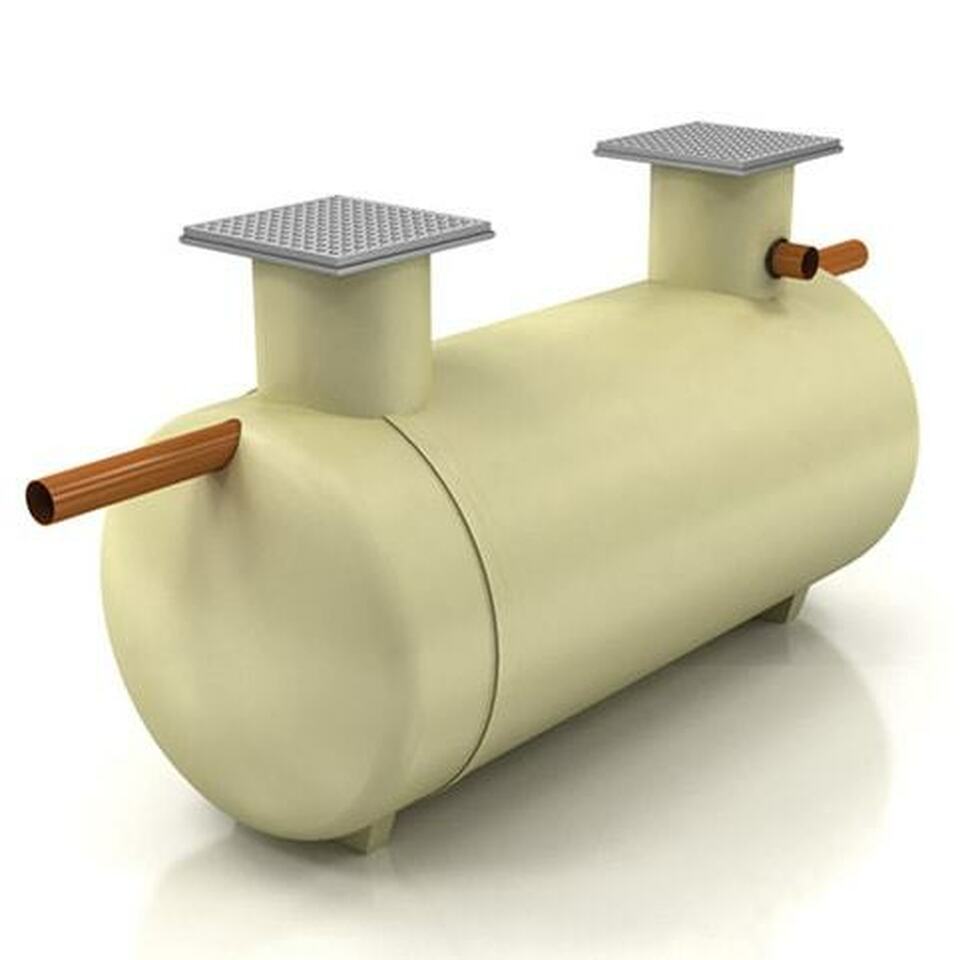 Klargester Shallow Dig septic tank 4,800 litre - Cotterill Civils
