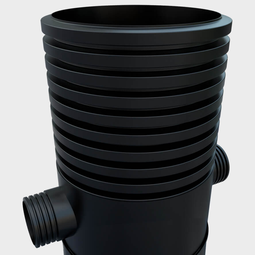 1050mm Oriflo P Series Flow Control Chamber with Unprotected Orifice Plate - Cotterill Civils