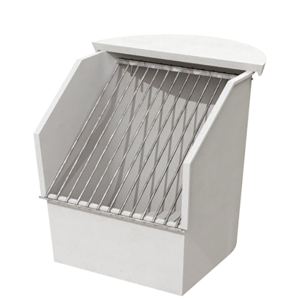 Curved Back GRC Silt Trap Inlet (to suit pipes up to 360mm OD) - Cotterill Civils