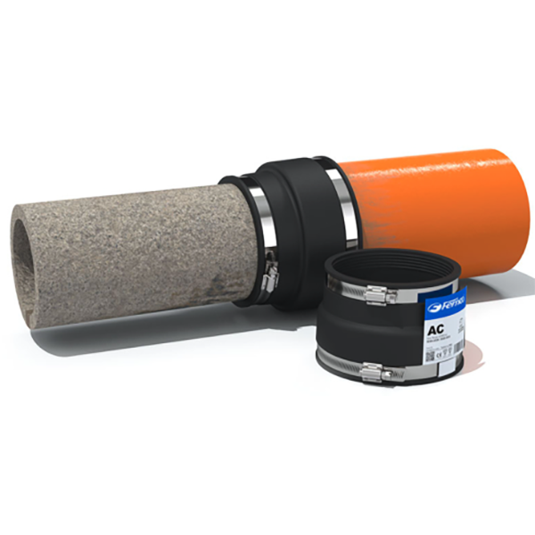 180mm-200mm / 160mm-180mm AC6000 Adaptor Coupling – Cotterill Civils