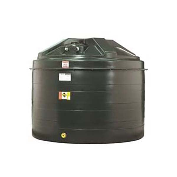 5,400 Litre Harlequin Evo Vertical Bunded Oil Tank (top outlet)