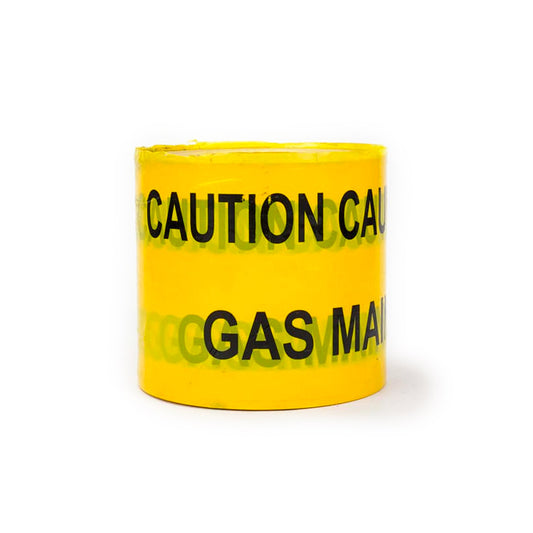 Yellow Gas Warning Tape - Cotterill Civils